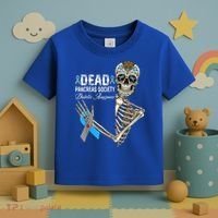 Dead Pancreas Society Diabetes Awareness Day Sugar Skeleton Toddler T-Shirt thumb 3