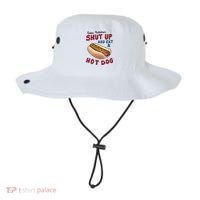 Dear Protesters Shut Up And Eat A Hot Dog Bucket Hat thumb 0
