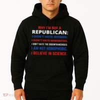 Daphne's Political S Why I'm Not A Republican Democratic Liberal Political Left Hoodie thumb 2