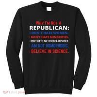 Daphne's Political S Why I'm Not A Republican Democratic Liberal Political Left Sweatshirt thumb 0