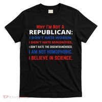 Daphne's Political S Why I'm Not A Republican Democratic Liberal Political Left T-Shirt thumb 0