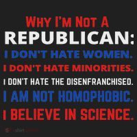 Daphne's Political S Why I'm Not A Republican Democratic Liberal Political Left Beanie thumb 2