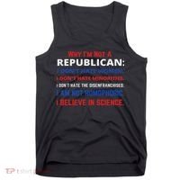 Daphne's Political S Why I'm Not A Republican Democratic Liberal Political Left Tank Top thumb 0