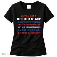 Daphne's Political S Why I'm Not A Republican Democratic Liberal Political Left Women's T-Shirt thumb 0