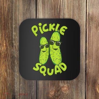 Dill Pickle Squad Design Pickle Squad Coaster