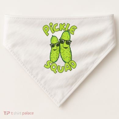 Dill Pickle Squad Design Pickle Squad USA-Made Doggie Bandana