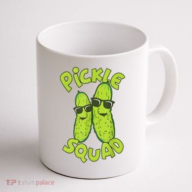 Dill Pickle Squad Design Pickle Squad Coffee Mug back