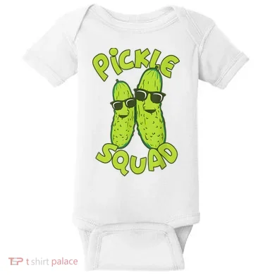Dill Pickle Squad Design Pickle Squad Baby Bodysuit