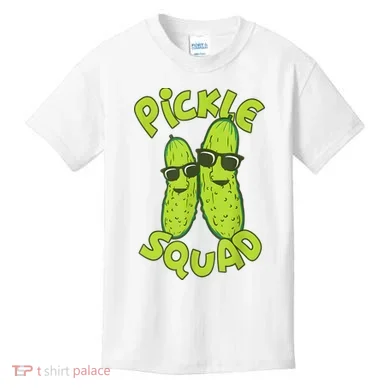 Dill Pickle Squad Design Pickle Squad Kids T-Shirt