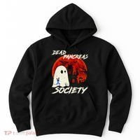 Dead Pancreas Society Ghost Diabetes Awareness Halloween Hoodie thumb 0