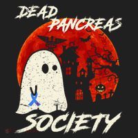 Dead Pancreas Society Ghost Diabetes Awareness Halloween Beanie thumb 2