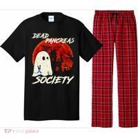 Dead Pancreas Society Ghost Diabetes Awareness Halloween Pajama Set thumb 0