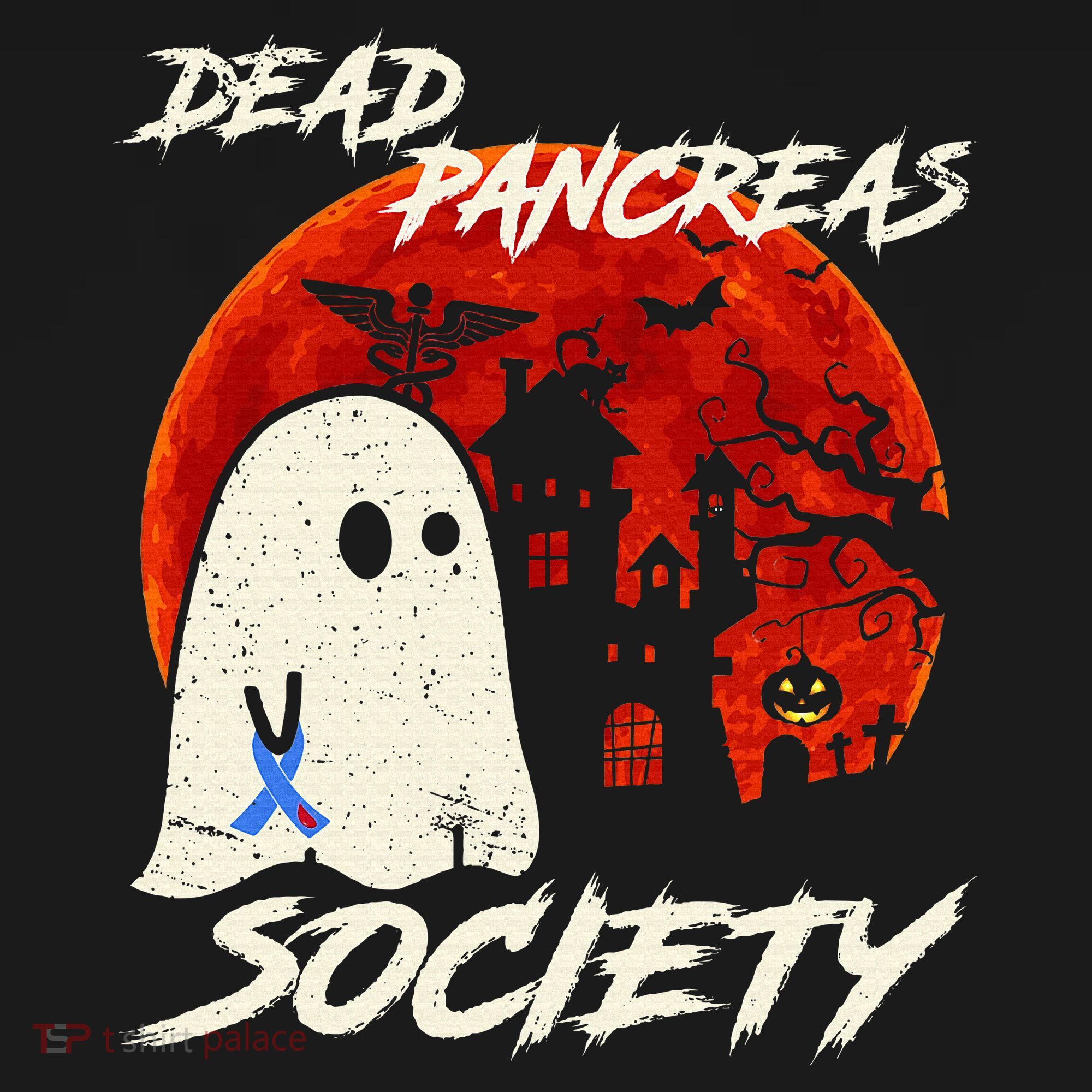Dead Pancreas Society Ghost Diabetes Awareness Halloween Mousepad
