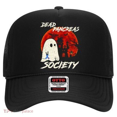 Dead Pancreas Society Ghost Diabetes Awareness Halloween Hat