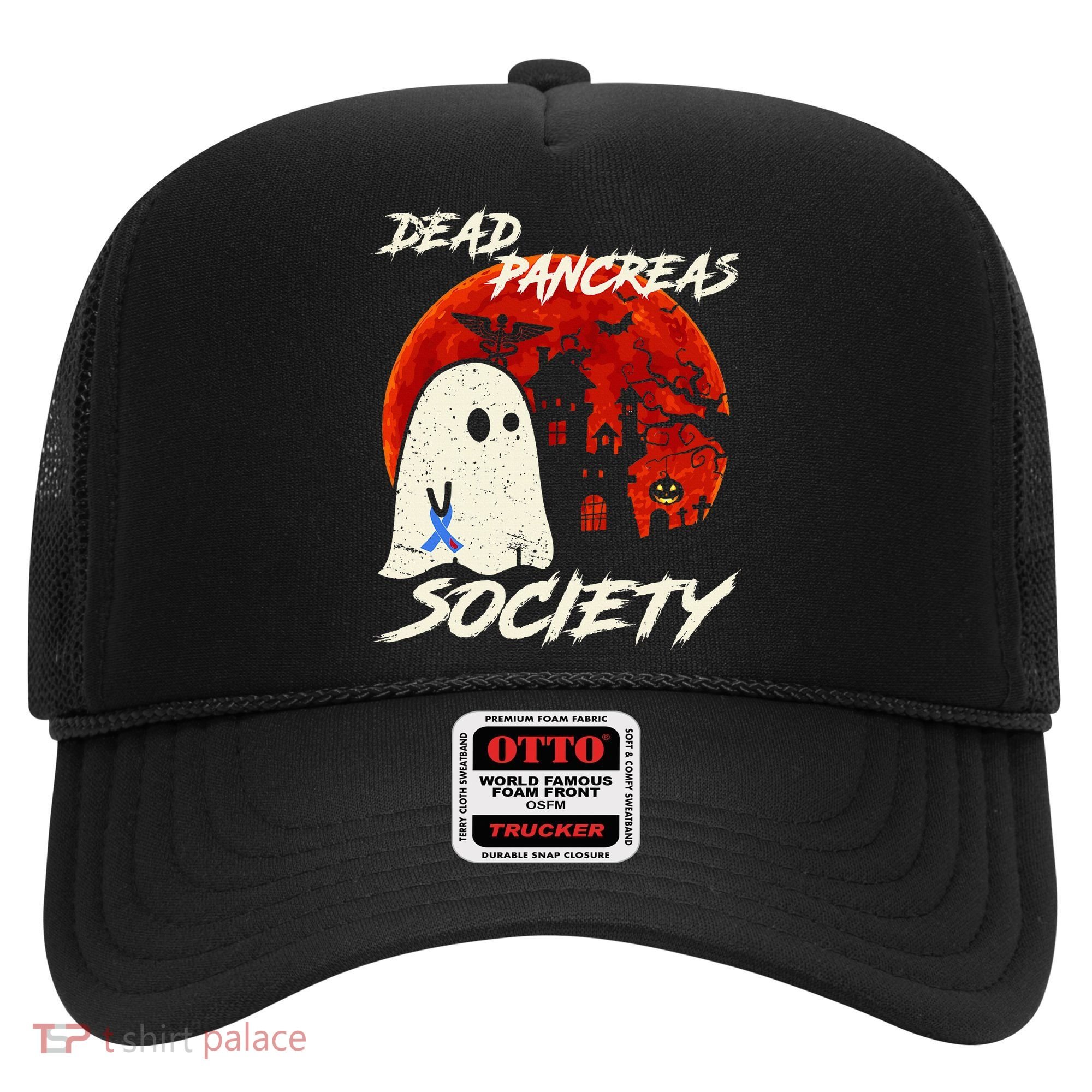 Dead Pancreas Society Ghost Diabetes Awareness Halloween Hat