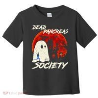 Dead Pancreas Society Ghost Diabetes Awareness Halloween Toddler T-Shirt thumb 0