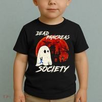 Dead Pancreas Society Ghost Diabetes Awareness Halloween Toddler T-Shirt thumb 2