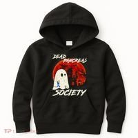 Dead Pancreas Society Ghost Diabetes Awareness Halloween Kids Hoodie thumb 0