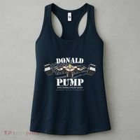 Donald Pump Trump Make America Strong Again Funny Women's Tank Top thumb 3