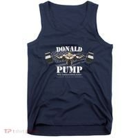 Donald Pump Trump Make America Strong Again Funny Tank Top thumb 0