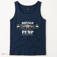 Donald Pump Trump Make America Strong Again Funny Tank Top thumb 2