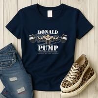 Donald Pump Trump Make America Strong Again Funny Women's T-Shirt thumb 3
