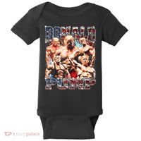 Donald Pump Trump 2024 Weight Lifting Gym Fitness Baby Bodysuit thumb 0