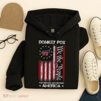 Donkey Pox The Disease Destroying America Funny Anti Biden Hoodie thumb 4