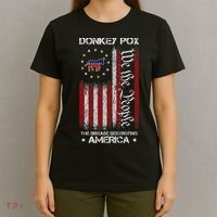 Donkey Pox The Disease Destroying America Funny Anti Biden T-Shirt thumb 4