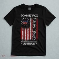 Donkey Pox The Disease Destroying America Funny Anti Biden T-Shirt thumb 5