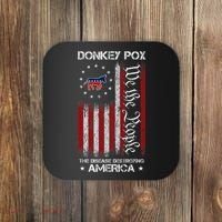 Donkey Pox The Disease Destroying America Funny Anti Biden Coaster thumb 0
