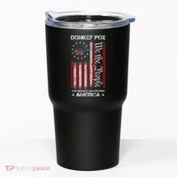 Donkey Pox The Disease Destroying America Funny Anti Biden Tumbler thumb 0