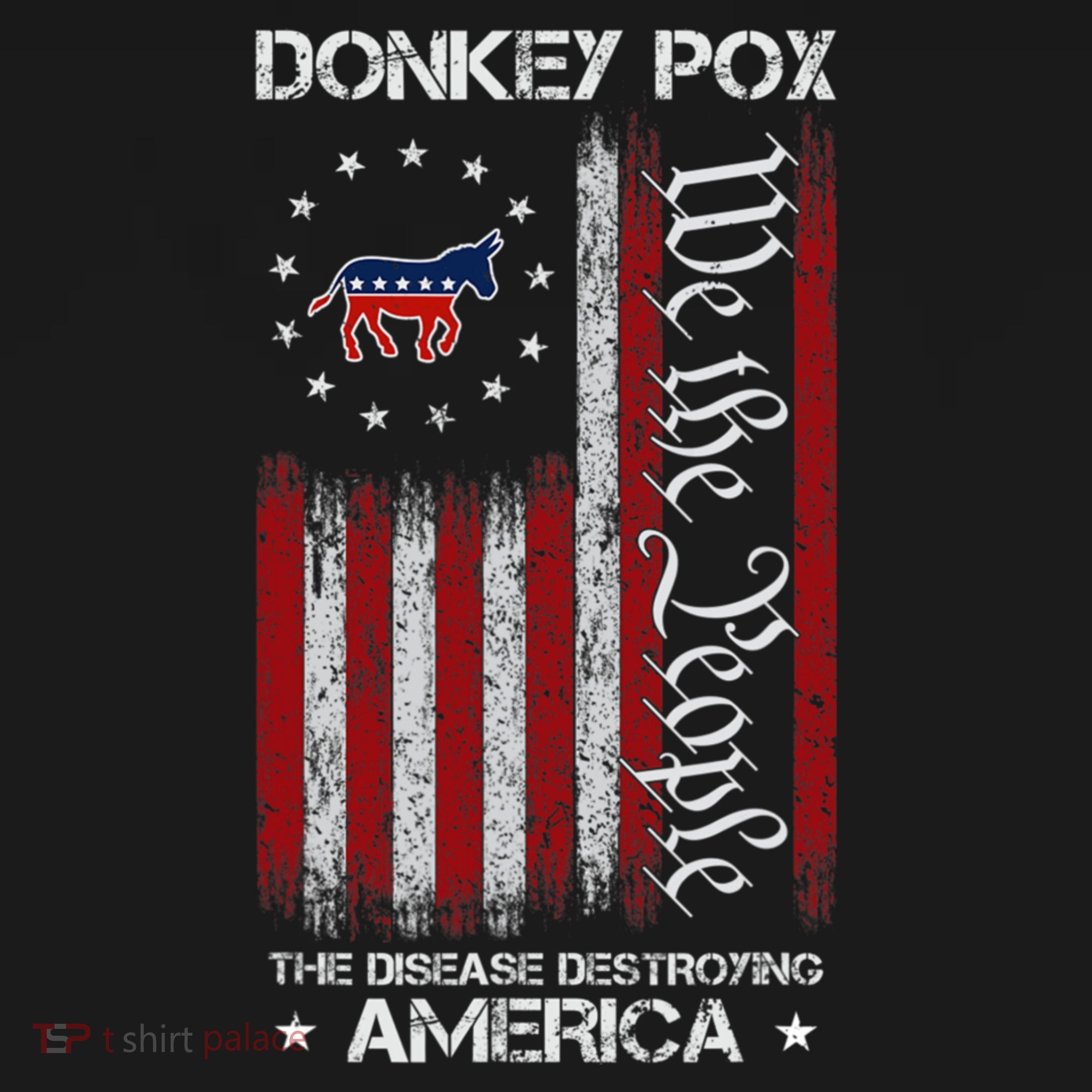 Donkey Pox The Disease Destroying America Funny Anti Biden Visor