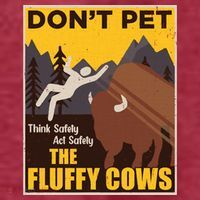 Don't Pet The Fluffy Cows Bison Buffalo Women's T-Shirt thumb 6