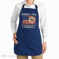 Donkey Pox The Disease Destroying America Funny Anti Biden Apron thumb 2