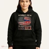 Donkey Pox The Disease Destroying America Funny Hoodie thumb 5