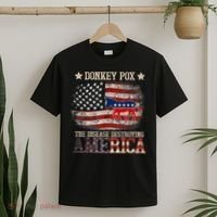 Donkey Pox The Disease Destroying America Funny T-Shirt thumb 2