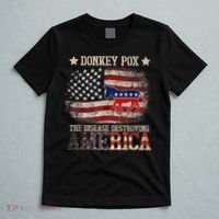 Donkey Pox The Disease Destroying America Funny T-Shirt thumb 5