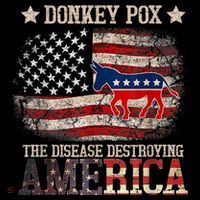 Donkey Pox The Disease Destroying America Funny Ornament thumb 1