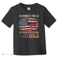 Donkey Pox The Disease Destroying America Funny Toddler T-Shirt thumb 0