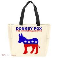 Donkey Pox The Virus Killing America Funny Tote Bag thumb 0