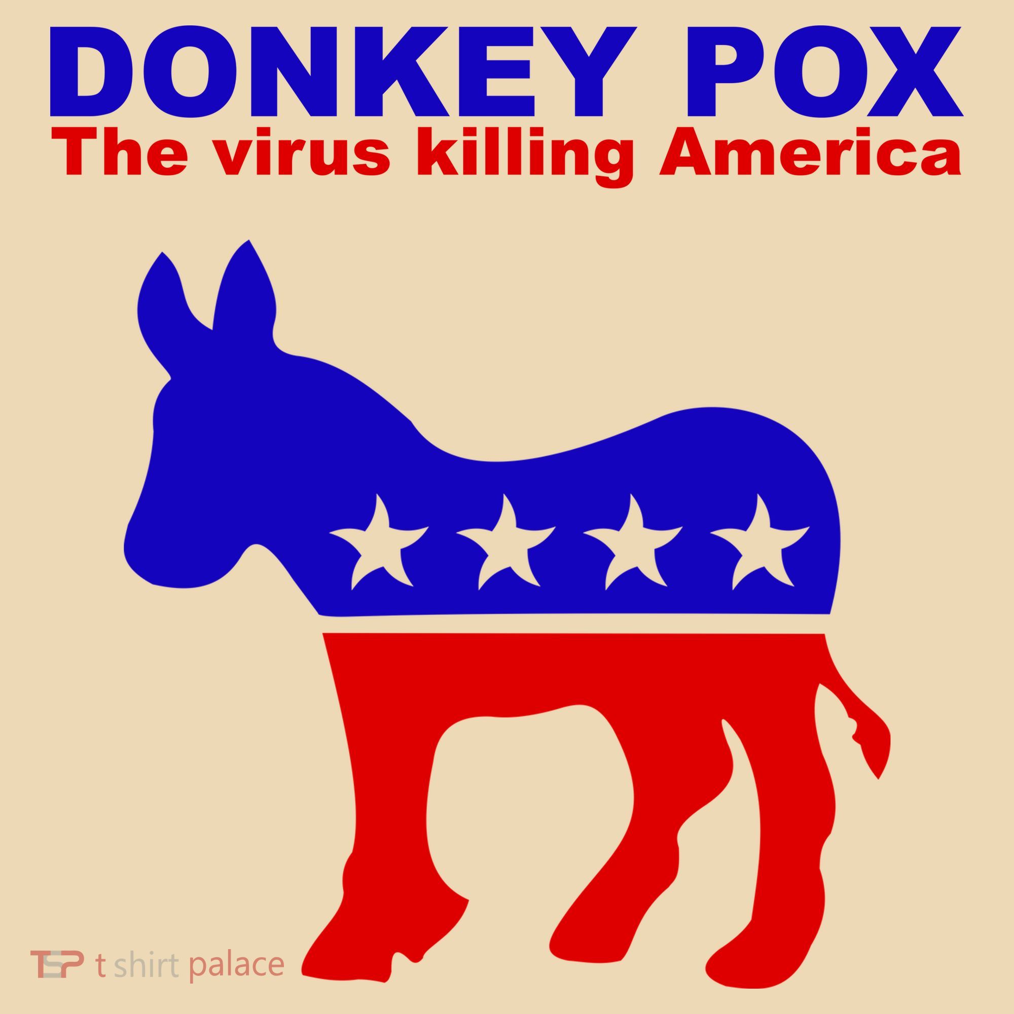 Donkey Pox The Virus Killing America Funny Tote Bag