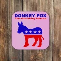 Donkey Pox The Virus Killing America Funny Coaster thumb 0