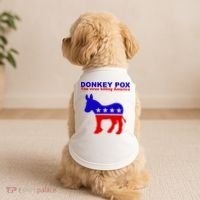 Donkey Pox The Virus Killing America Funny Doggie Tank thumb 2