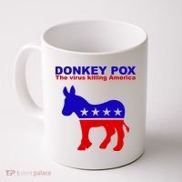 Donkey Pox The Virus Killing America Funny Coffee Mug thumb 0