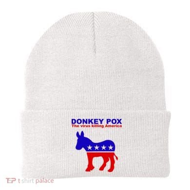 Donkey Pox The Virus Killing America Funny Beanie