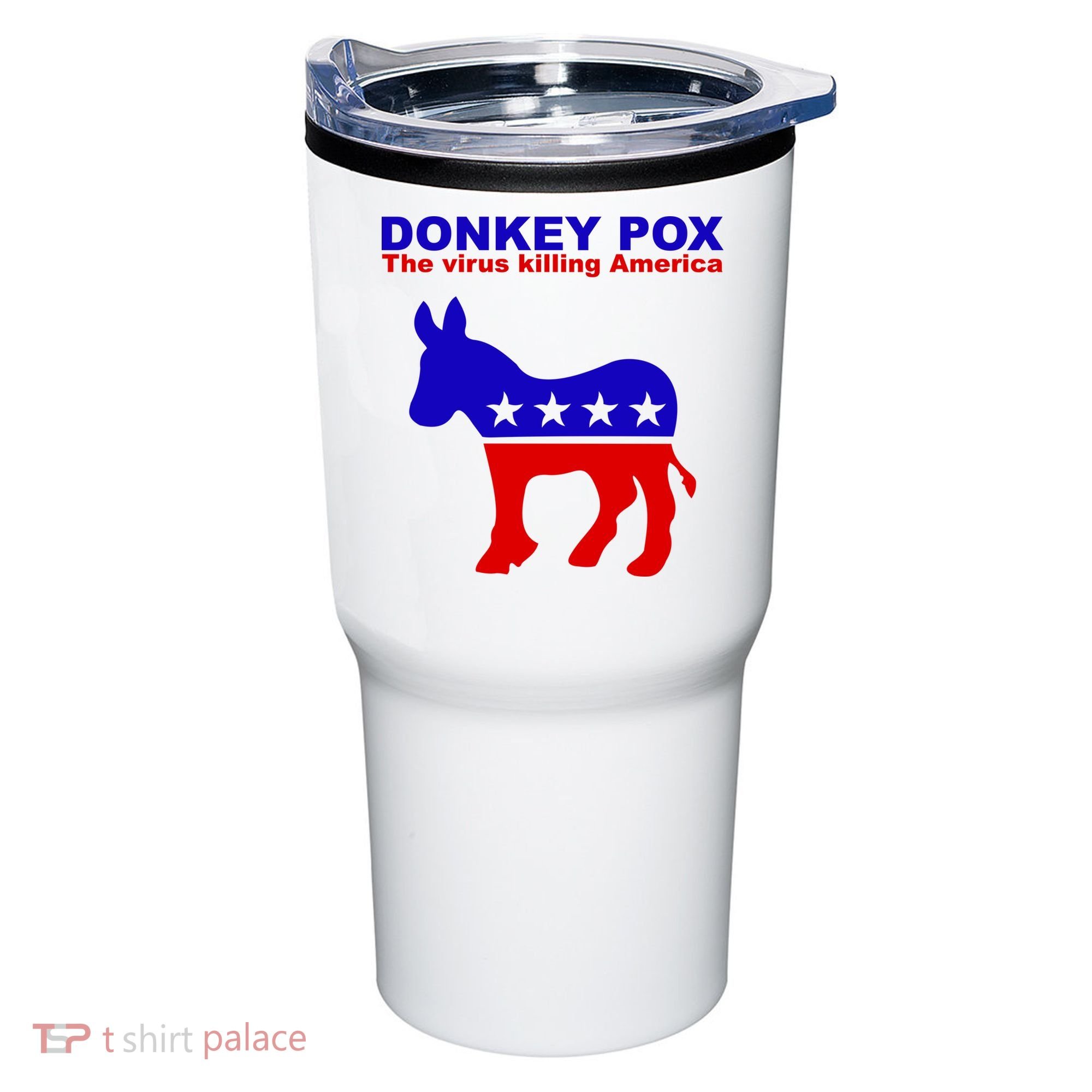 Donkey Pox The Virus Killing America Funny Tumbler