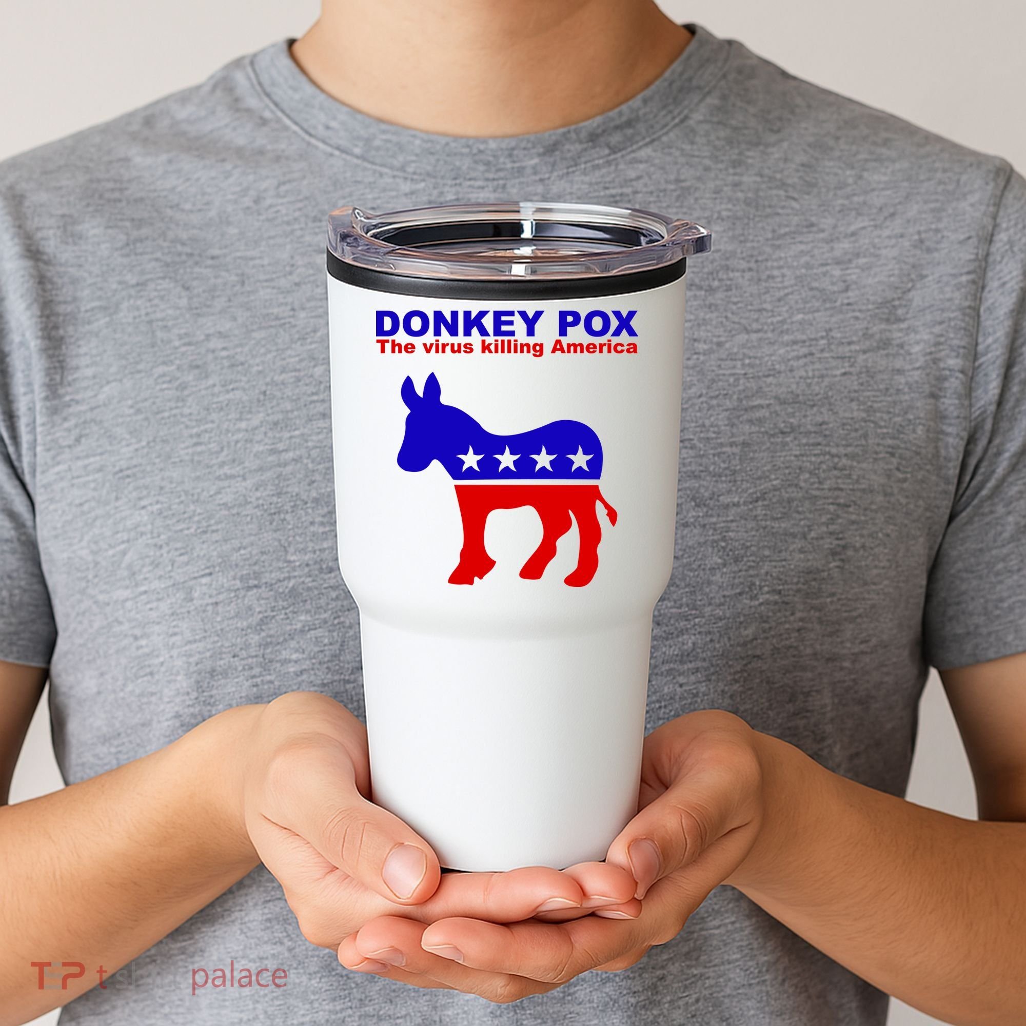 Donkey Pox The Virus Killing America Funny Tumbler