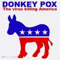 Donkey Pox The Virus Killing America Funny Golf Towel thumb 3