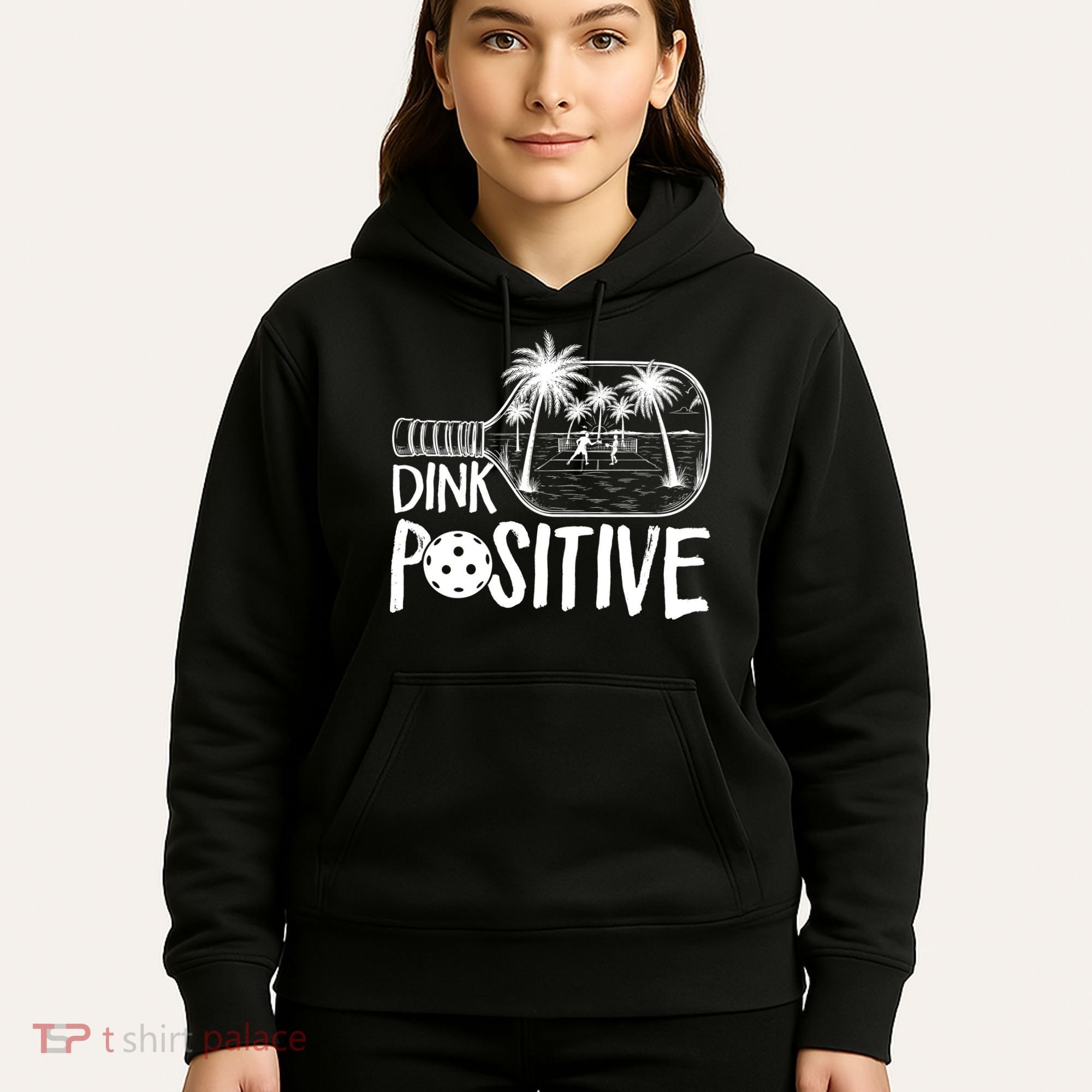 Dink Positive Tropical Pickleball Hoodie